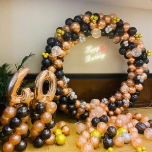 Bash Bouquet Ring Balloon Decoration