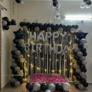 Pop-Up Party Happy Birthday Balloon Decoration