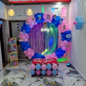 Pop-Up Party Decoration Balloon  Oh Baby Ring Decoration