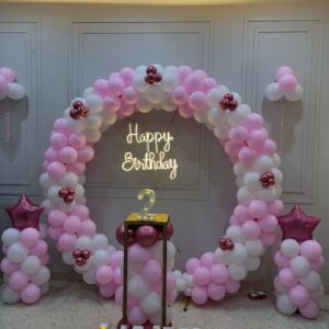 Birthday Breeze Balloon Ring Decoration