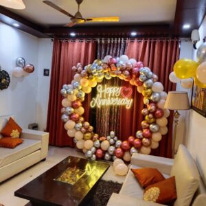 Balloon Dreams Ring Anniversary Decoration