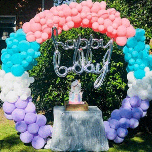 Celebration in Style Birthday Ring Balloon Decoration
