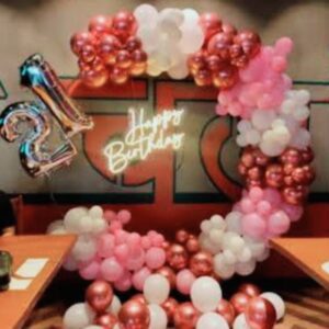 Sweet Surprise Set Ring Happy Birthday Balloon Decoration
