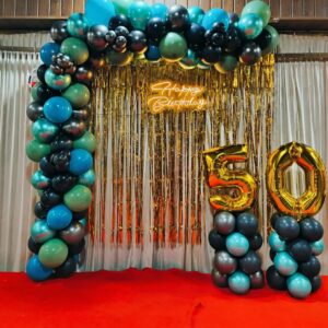 Bash Bouquet Happy Birthday Balloon Decoration