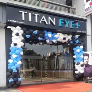 Sparkling Celebration Shop Opening Balloon Arch Decoration
