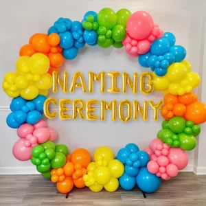 Starry Celebrations Naming Ceremony Decoration