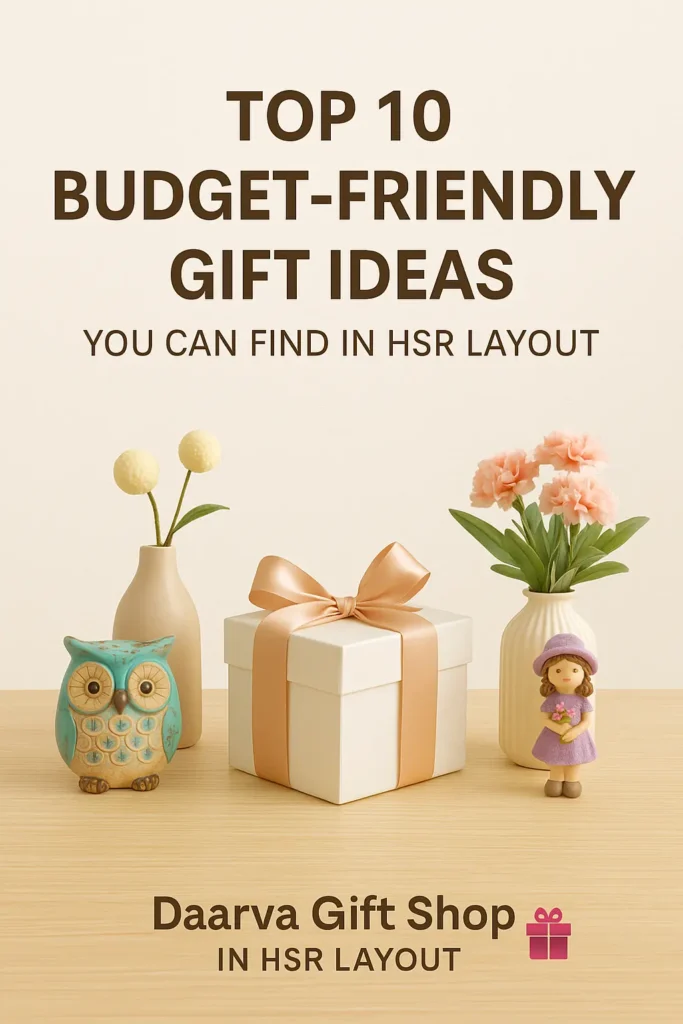 Budget friendly gift shop in HSR Layout