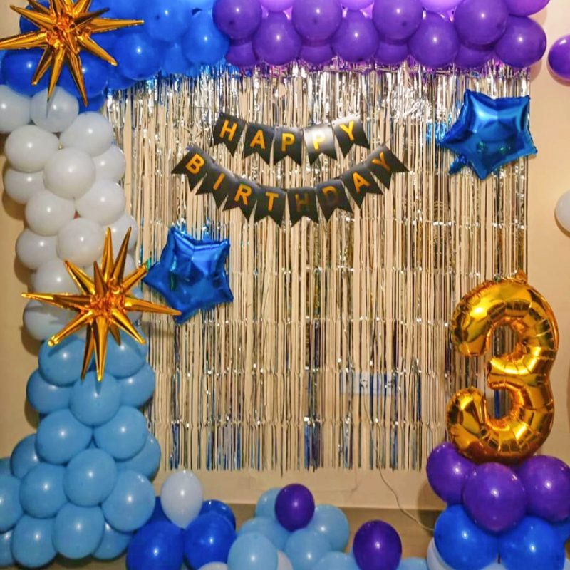Wish Upon a Party Organic Happy Birthday Arch Balloon Decoration